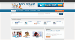 Desktop Screenshot of kibrisfirmalar.com